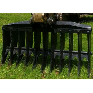 Buy cheap Q460 Mini Excavator Brush Rake For Digging Mud from wholesalers