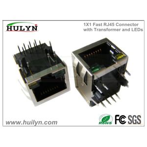 Buy cheap RJ45 jack with transformer,RJ45 Jacks HLY-004 from wholesalers