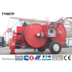 Buy cheap TY90TP Max Pull 90kN Hydraulic Cable Stringing Puller Tensioner Machine from wholesalers