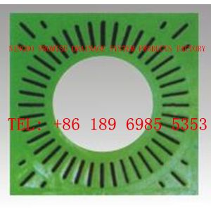 Buy cheap 1000x1000x30 Tree Guard Frame Covers FRP Tree Gratings from wholesalers