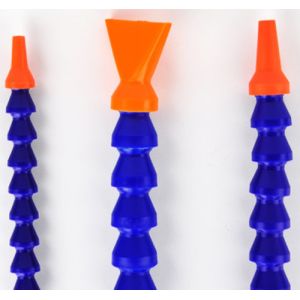 Changeable Plastic Flexible Coolant Pipe Self - Sealing With PVC Nozzle