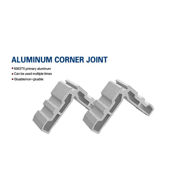 Buy cheap Pin Screw Corner Aluminium Hardware For Doors And Windows In Home And Office from wholesalers
