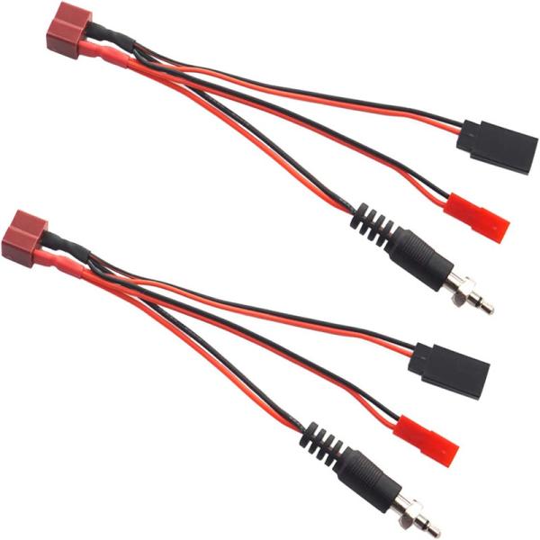 Quality Antiwear 22AWG Deans Charging Cable 3 In 1 Multipurpose Durable for sale