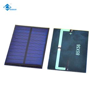 5.5V Customized Epoxy Mini Solar Panel ZW-8556 Mini Customizable Solar Panel