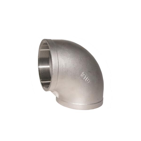Buy cheap Plumbing 90 Degree Ss304 Elbow Hydraulic Pipe Fittings Female Threads from wholesalers