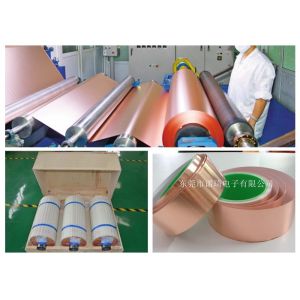 Buy cheap Thin Copper Foil Excellent Uniformity / Infiltration 500 - 5000m Length from wholesalers