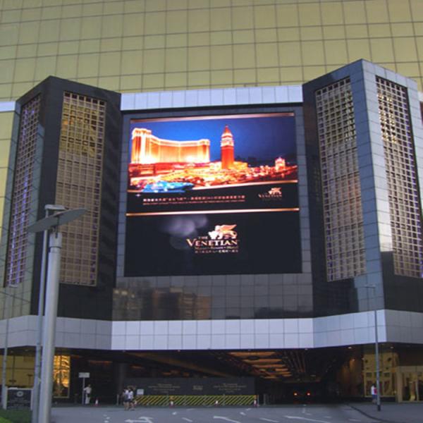 Super Brightness 7000mcd 1/8 Scan P5mm Outdoor LED Screen , RGB LED Display