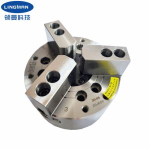 3 Jaws Chuck Through Hole Hydraulic Power Chuck For CNC Lathe Chuck