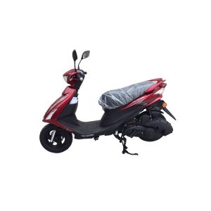Buy cheap gas motor scooter 125cc 150cc engine red paint  black aluminium wheel iron muffler hydraulic shock from wholesalers