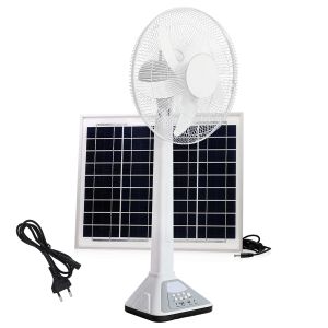 Buy cheap Solar SAA 15W AC DC Rechargeable Fan 12V 4.5Ah Floor Stand Solar Fan from wholesalers