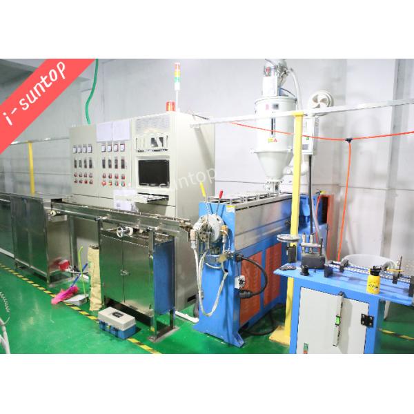 300mpm Cable Extrusion Machine , Polypropylene Filler Rope Wire Extruder Machine