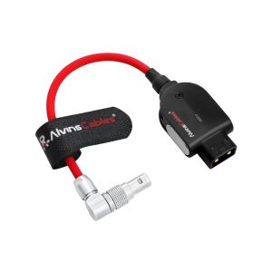 Buy cheap Alvin's Cables Smart-Dtap to Rotatable Right Angle 0B 2 Pin Male for Blackmagic Pyxis| SmallRig, Ultra-Soft Red Cable, 15cm|6inches from wholesalers