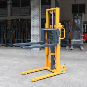 Buy cheap 2 Ton 2.5 Meter Manual Forklift Stacker Easy Push Smooth Operation Durable from wholesalers