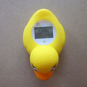 Buy cheap Custom make cartoon bear baby bath toy water temperature thermometer from wholesalers