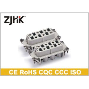 Buy cheap HSB 12 Pin Male / Female Heavy Duty Wire Connector With Screw Insert from wholesalers