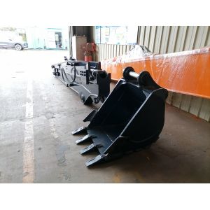 Buy cheap ZH OEM Customized Q355B 8M 10M 11M 12M Excavator Long Reach Arm Long Reach Excavator Boom Excavator Sliding Arm for River Dredging and Cleaning from wholesalers