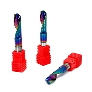 Wxsoon 2 Flutes Spiral Flat Tungsten Carbide Square End Mill