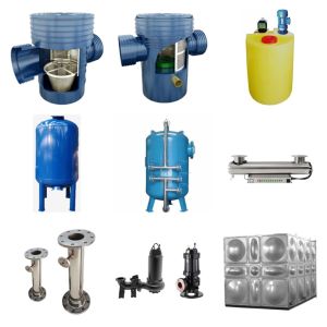 Reusing Rainwater Harvesting System 10000L/H For Wastewater Treatment