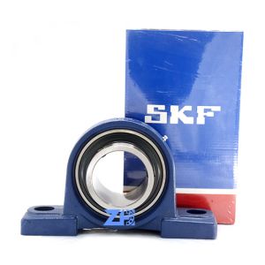 Buy cheap SY516M Outer spherical bearing with seat deep groove raceway steel and copper cage corrosion resistance high speed from wholesalers