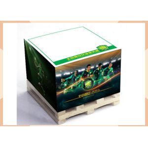 Buy cheap Promotional Personalized Memo Pads Lateral Printing With Wooden Pallet from wholesalers