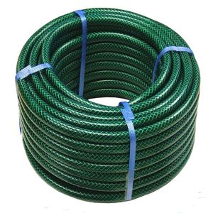 Buy cheap High Strength Flexible Fiber Reinforced Green PVC Garden Hose from wholesalers