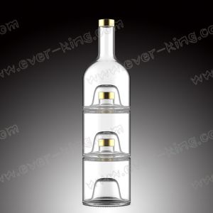 Buy cheap 375ML 500ML Pyramid Shaped Liquor Glass Bottles from wholesalers