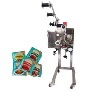 Buy cheap Paper Plastic Aluminum Foil Desiccant Inserter 220 Bags/Min Automatic from wholesalers