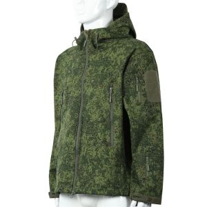 Buy cheap Military Camo Uniform Army Dress Clothes Full Soft Shell Jacket Men Velvet Thickened from wholesalers