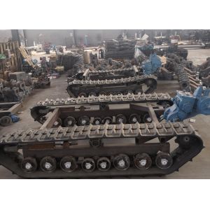 Buy cheap Diesel Engine Electric Borewell Machine Large Loading Capacity Crawler from wholesalers