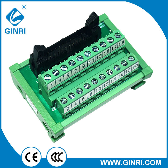 Buy cheap Terminal Board Interface Breakout Module 20P 2.54mm Male Header With IDC Connector from wholesalers