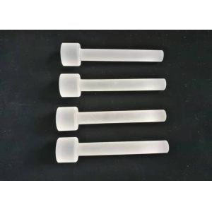 Buy cheap Personalized Fused Quartz Rod Transparent / Translucent Silica Mace from wholesalers
