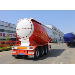 Buy cheap Heavy Mechanical Suspension Dry Bulk Cement Powder Tanker Semi Trailer with 12 Tire Numbe from wholesalers
