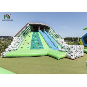 Buy cheap Multiplay Combo Playground Inflatable Amusement Park Bright Color Durable from wholesalers