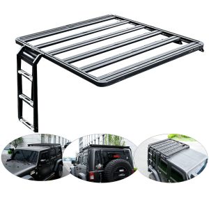 Acceptable OEM/ODM 4X4 Roof Rack for Jeep Wrangler JL JK JT Aluminum Alloy