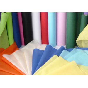 3200mm Width Non Woven Polypropylene Fabric in White Green Blue