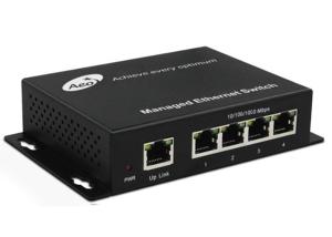 Buy cheap 4 Port POE Switch with IPC Extender 250M VLAN CBIT Functions product