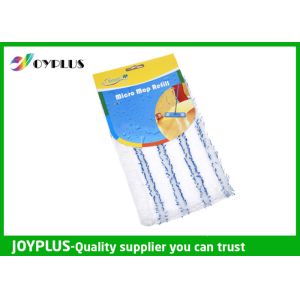 Buy cheap Foldable Home Cleaning Mop Pads Microfiber Material Strong Absorption Various Colors from wholesalers