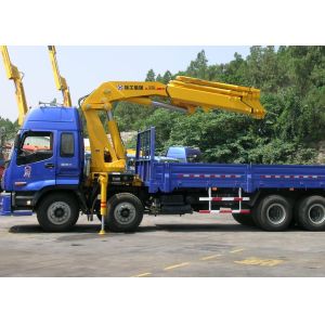 Buy cheap Durable 16 Ton Transporting Articulated Boom Crane , Hydraulic System from wholesalers