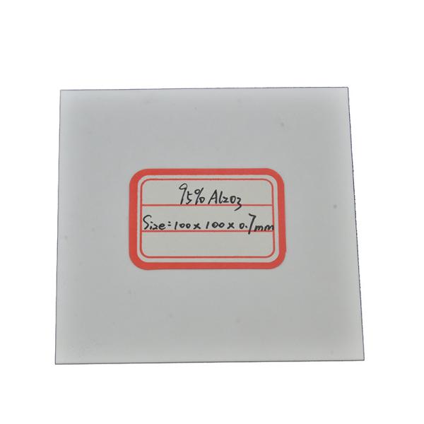 Quality 99% Alumina Ceramic Plate High Temperature Resistance 3000MPa Compressive Strength for sale