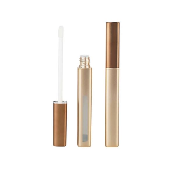 Quality 1.6g Brown Lip Balm Tubes High Clarity Antique for sale