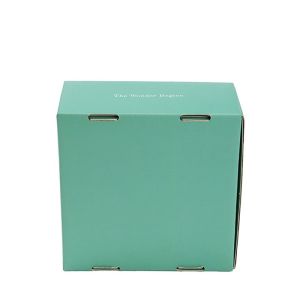 Green Embossing Foldable Custom Printed Corrugated Boxes
