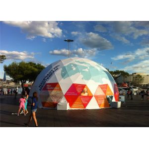 Buy cheap 100 People Modular Structure Dome Event Tent With Clear Sidewall from wholesalers