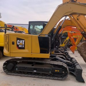 7ton Small Crawler Excavator Cat307.5 Used Japan Work Earthmoving Mini Cat307.5