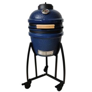 Buy cheap 15 Inch Ceramic Charcoal Ceramic Pellet Smoker With Casters product