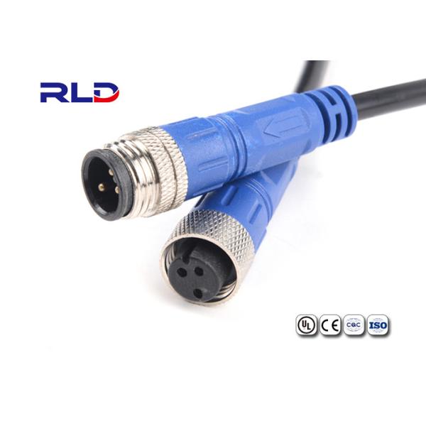 Quality Auto Electrical Multi Pin Connectors , 6 Pin Waterproof Connector Power / Signal Adapter for sale