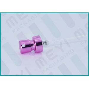 Glossy Pink Perfume Spray Pump / 15mm Diameter Perfume Atomiser Pump