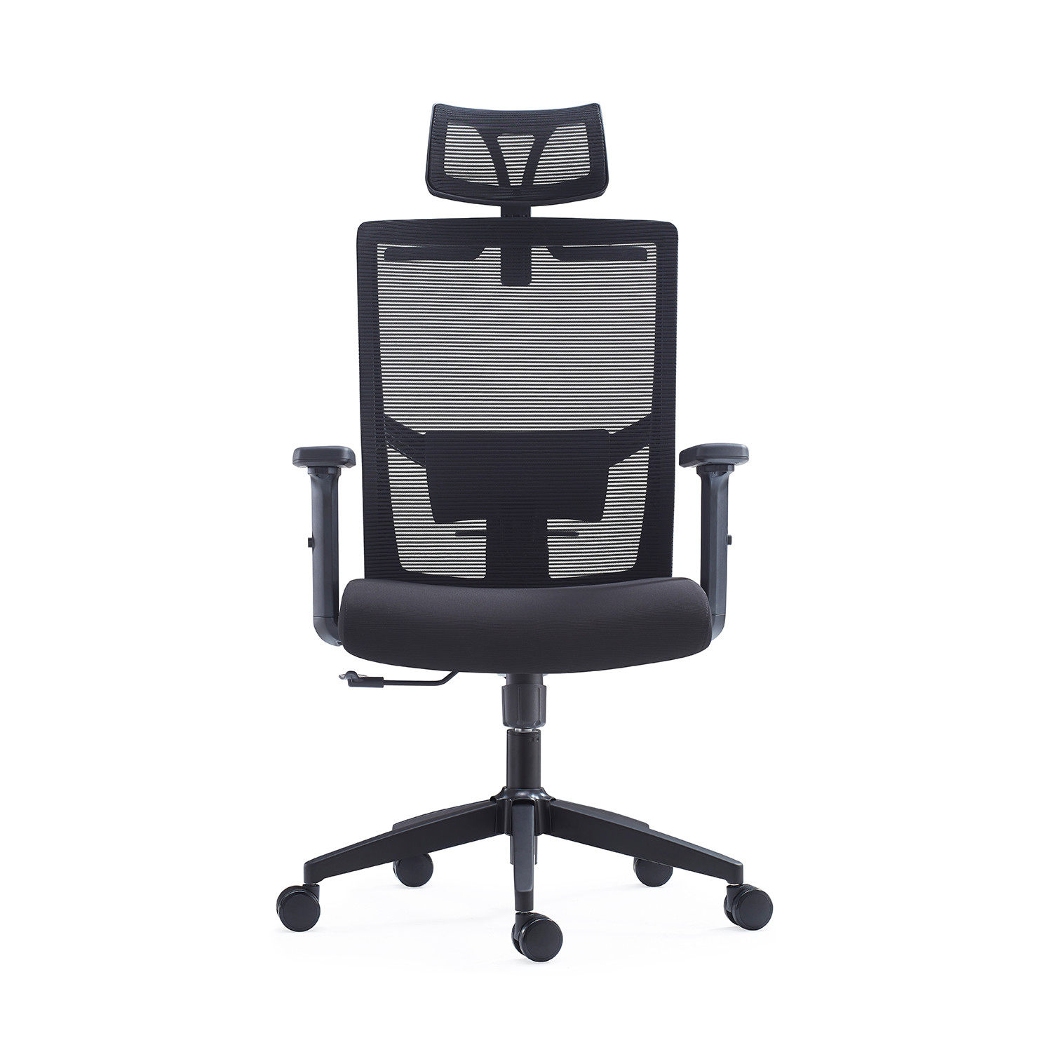 Buy cheap ODM Black Ergonomic Mesh Swivel Office Chair With Coat Hanger product