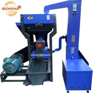 China 15hp  Fine Bran Vibratory Rice Mill Machine With Loading Lifter 600KG Per Hour on sale