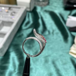 Buy cheap Certified Lab Diamond Jewelry Pink Pear Diamond Custom-Made Fancy Diamond Ring from wholesalers