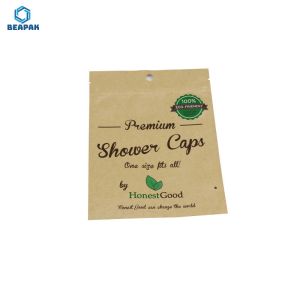 Buy cheap Kraft Paper Three Side Sealed 110 mic Compostable Coffee Bags from wholesalers